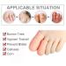 Gel Toe Protectors 16 Pack - Silicone Toe Cover Sleeves for Ingrown Toenails & Cracking - Breathable Toe Support Gloves - Buy Online on SooperMarket.com