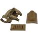 KWNRAOR Rifle Cheek Riser with 7 Buttstock Ammo Holder - Khaki - Buy Online on SooperMarket.com