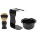 3 Pieces Shaving Brush Set | Complete Shaving Kit for Men | Beard Brush & Safety Stand - Buy Online on SooperMarket.com