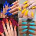 MIZHSE Poly Gel Nail Kit - 9 Colors Nail Extension Builder Gel Set for DIY Manicure | Long-lasting Soak Off Gel for Home Use & Gifts - Buy Online on SooperMarket.com