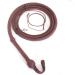 Indiana Jones Style 8, 10, 12 Feet Long 12 Strands Brown Bullwhip para Cord Nylon Bull Whip 8.0 Feet