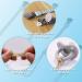 Pacifier Clip 4 Pack - Silicone Holder Clips for Boys and Girls - BPA Free Teething Toys - Perfect Baby Shower or Birthday Gift - Buy Online on SooperMarket.com