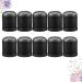 Toyvian 10PCS Rolling Dice Cup - Professional Black Cylindrical Dice Box for Party Entertainment - Buy Online on SooperMarket.com