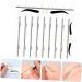 Gogogmee 10pcs Brow Makeup Supplies Eyebrow Stencils Older Women Eyebrow Kit Women Brow Shaping Stencil Pvc - Buy Online on SooperMarket.com
