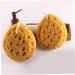 2pcs Exfoliating Bath Sponge Set | Back Scrubber & Body Wash Accessories | Ideal for Shower & Skin Cleaning - Buy Online on SooperMarket.com