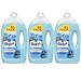 3 x 2490ml Fabric Conditioner 83 Washes Apple Sandalwood Fragrance Blue Fresh Soft Laundry Washing