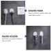 Buy Cabilock 6 Pcs Metal Razor Holder Hook - Stainless Steel 304 Wall Stand for Bathroom & Key Accessories - Buy Online on SooperMarket.com