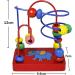 Oostifun Gobus Colorful Wooden Mini Beads Labyrinth Roller Coaster - Educational Toy Gift for Children | International Shipping Available - Buy Online on SooperMarket.com
