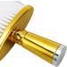 Neck Face Duster Brush Yellow Neck Duster with Electroplated Handle for Hair Cutting Skin Friendly Soft Bristles Brush for Removing Loose Hair Barber Cleaning Brush for Salon Home - Buy Online on SooperMarket.com