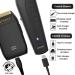 Supreme Trimmer Vader & CRUNCH Foil Shaver Kit | Professional DLC T-Blade Beard Trimmer ST3778 & Waterproof IPX6 Shaver Set | Black Barber Haircutting Tools for Precision Grooming - Buy Online on SooperMarket.com