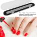 Nail File Nail Buffer Double Sided for Fingernails Toenails for Home DIY and Salon(Large Silver) - Buy Online on SooperMarket.com