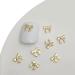 3D Metal Nail Nail Embellishments 20pcs Bowknot Nail Decorations For Individual Styles Nail Embellishments 05 silver - Buy Online on SooperMarket.com
