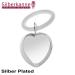 Premium Silver Plated Children's Rattle Jug with Teething Ring - Perfect Gift with Chic Packaging | 7cm Heart Design - Buy Online on SooperMarket.com