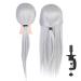 Buy Hairdresser Head Exercise Doll - Cosmetology Training Tool with Support (ET-172#) - Ideal for Hairdressing Salons - Buy Online on SooperMarket.com