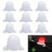 Electronic bite indicator 10 PCs LED alarm lamp fishing fishing bite indicator led lights night light bite-indicator electronic bite indicator fishing nighttail rod tips lights