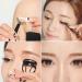 Bluelans 10 Pairs Long Cross False Eyelashes - Thick Black Fake Eyelashes for Stunning Eyes | International Shipping Available - Buy Online on SooperMarket.com