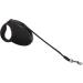 Amazon Basics Retractable Dog Leash - Medium Black | Durable & Comfortable | International Shipping Available - Buy Online on SooperMarket.com