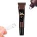 Gel Nail Tip Glue Gel Glue Nail Glue Base Gel Strong Glue Long-Lasting Soft Gel Glue Nail Tips Gel Extension Glue Gel Glue for Rhinestone Nails round mouth