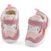 LACOFIA Baby Girls Pink Toddler Sneakers | Anti-Slip Rubber Sole | Size 5 UK Child - Buy Online on SooperMarket.com