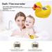 Digital Baby Bath Thermometer Ducks - BPA-Free, Waterproof, Floating Pink Toy - Buy Online on SooperMarket.com