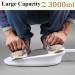 Bedpan for Women Men Elderly Bedpan for Bariatric Adults with No Spill Or Splash Design Hospital Home Bedpan Female Bed Pan with Handle Portable Bedpan Male Bedpan Firm Thick Stable Blue - Buy Online on SooperMarket.com