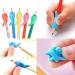 Soft Silicone Ergonomic Pencil Set for Kids - Posture Correction & Writing Aid (5 Pieces) - Buy Online on SooperMarket.com