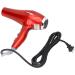 BTSEURY 1600 1800w Hair Dryer High Power Low Noise Fast Drying Professional Blow Dryer for Home Salon US Plug 110V (Chinese Red) US Plug 110V Chinese Red - Buy Online on SooperMarket.com