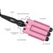 3 Barrel Curling Iron Wand Adjustable Hair Curler Waver Crimper 110V 240V Fast Heating Easy Temperature Adjustment Hair Styling Suitable for Wavy Hairstyles (28mm) - Buy Online on SooperMarket.com