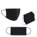100PCS Black Disposable Face Masks with 3 Layer Protection and Adjustable Ear Loops - Buy Online on SooperMarket.com