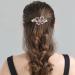 Sparkly Jeweled Butterfly Barrettes - 4 Pack Luxury Crystal Rhinestone Hair Clips - Buy Online on SooperMarket.com