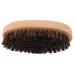 Beard Brush - Natural Faux Boar Bristle Wooden Handle Military Pocket Grooming Comb for Men - Buy Online on SooperMarket.com