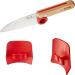 Opinel Le Petit Chef Knife Set | Child-Friendly Chef Knife with Rounded Tip and Finger Guard | Teach Kids Food Prep and Kitchen Safety | 2-Piece Set | Made in France - Buy Online on SooperMarket.com