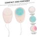FRCOLOR Pack of 6 Double-Sided Facial Cleansing Brush Female Face Brush Deep Cleansing Brush Silicone Clean Facial Toner Painted Handle 3D Household Cleansing Milk - Buy Online on SooperMarket.com