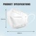 Taimu TM KN95 Face Masks - 5 Layers Cup Dust Mask for Adults - 20 PCS - Buy Online on SooperMarket.com