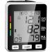 Blood Pressure Monitor, Alecaremed Wrist Blood Pressure Monitor with Adjustable Wrist Cuff, Large LCD Display 198 Reading Memory Voice Automatic Digital BP Machine for Home Use Black
