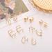 24 Pcs Gold Hair Braids Dreadlock Non-Piercing Ear Clip Beard Beads Cuffs for Women Men - Hair Accessories & Styling Jewelry Tools - Buy Online on SooperMarket.com