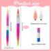 2-Piece Rhinestone Picker Set with Interchangeable Wax Tip - Nail Art Applicator Tool for Perfect Manicures - Buy Online on SooperMarket.com