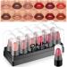 evpct 12Pcs Capsule Pills Lipstick Mini Matte Lipstick Sets for Women Teens labiales mate 24 horas originales Dark Brown Red Nude Small Candy Lipstick Samples Mini Set Lip Stick Pack Matte Makeup Kit 12 Count (Pack of 1)...
