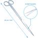 VORESTIC Aquarium Scissors 25cm - Straight Aquascaping Tools for Terrarium Plants - Buy Online on SooperMarket.com