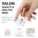 AILLSA Milky White Gel Nail Polish - 15ml Nude Milky Soak Off UV Gel Polish | Quick Dry Transparent Jelly Gel Nail Polish for Long Lasting Manicure DIY at Home - Buy Online on SooperMarket.com
