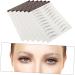 FOYTOKI 6pcs Eyebrow Stickers Brown Fake Eyebrows Makeup Eyebrow Transfer Black Eyebrow Water Transfer Paper 5.8X1X0.1CM Brown - Buy Online on SooperMarket.com