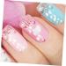 FRCOLOR 3pcs 5 Diy Material Fingernail Decor Crystal Nail Stud Nail Diamond Nail Stickers for Nail Art Glow in The Dark Manicures Patch Nail Tech Accessories Sequins Crafts Polymer Clay - Buy Online on SooperMarket.com