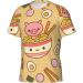 Delicious Sweet Ramen Men's T Shirt - Fashionable Graphic Tee Lightweight and Breathable Casual Summer Shirt Comfortable T-Shirt Short Sleeve Tee Crew Neck Shirt Delicious Sweet Ramen XXL - Buy Online on SooperMarket.com