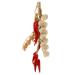 ABOOFAN 6 Pcs Simulation Vegetable Pendant Houseplant House Plants Artificial Fake Vegetable Skewer Chili