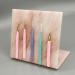 Eyelash Tweezers Holder Tweezers Display Stand Portable Scratch Resistant Lightweight for Home Use (Pink) - Buy Online on SooperMarket.com