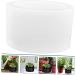 Operitacx 2 Pcs Silicone Mold Candle Molds Crystal Pen Holder Mold Makeup Tray Flower Pot Mold Flowerpot Plant Whitex2pcs 12.3X12.3cmx2pcs - Buy Online on SooperMarket.com