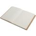 Kraft Cover Blank Sketch Book - 140x210mm - 112 Sheets/224 Pages - 100g Full Wood Paper - 350gsm Kraft Cover - Buy Online on SooperMarket.com