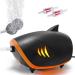 Fedour 4W powerful aquarium air pump 2 outputs quiet aquarium oxygen pump with all accessories for 50-700l Fish tank 4W with LED decor