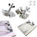 2Pcs Butterfly Hinge Clamp for Silk Screen Printing Hobby Printer with Four Screws - Buy Online on SooperMarket.com