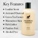 Pete & Pedro Gold & Silver Body Wash Set - Premium Men's Leather & Cool Water Scented Bodywashes with Loofah - 12 oz. Each - Buy Online on SooperMarket.com
